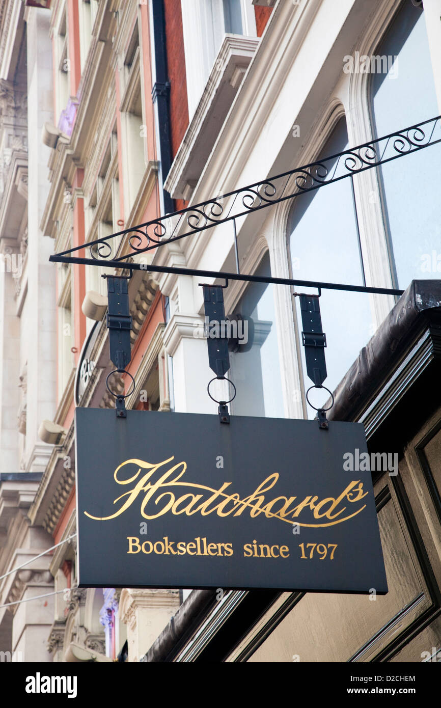 Hatchards Hatchards london -Fotos und -Bildmaterial in hoher Auflösung – Alamy