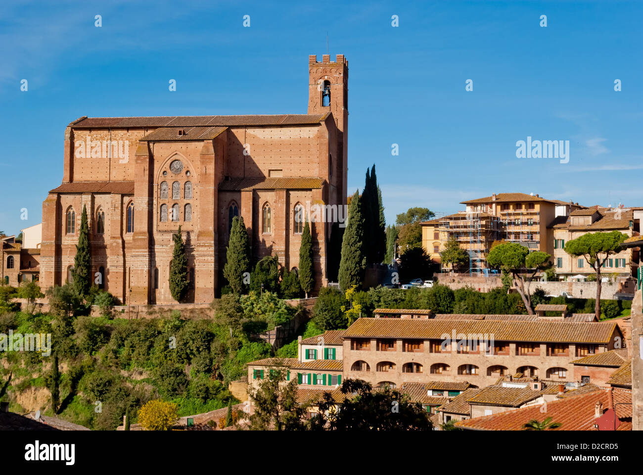 Basilica di San Domenico, Siena Stockfotografie Alamy