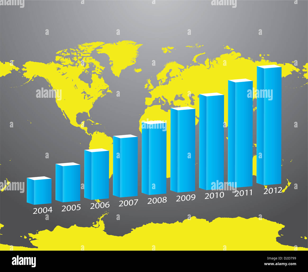 Farbe-Grafik Design und Business-Konzept Stockfoto