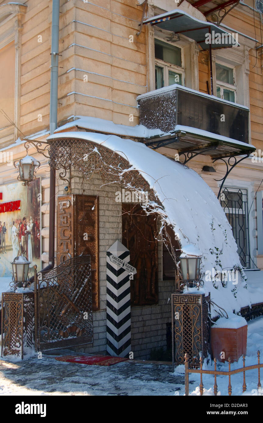 Historisches Gebäude, Odessa, Ukraine, Europa Stockfoto