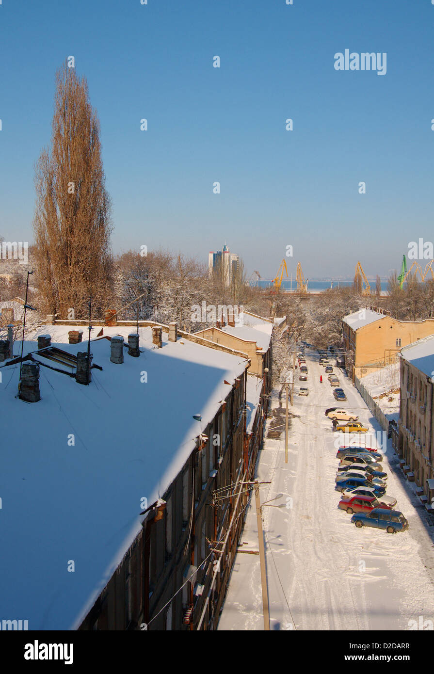 Historisches Gebäude, Odessa, Ukraine, Europa Stockfoto
