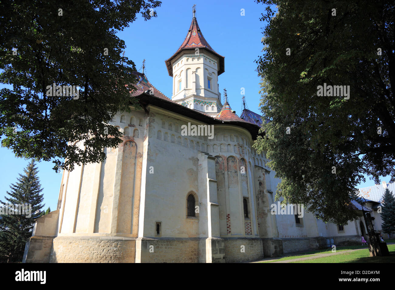 Flodor Iancu, Suceava, Romania, Kloster St. Gheorghe, Biserica Sf. Gheorghe Mirauiti, in Suceava, UNESCO-Welterbe Stockfoto