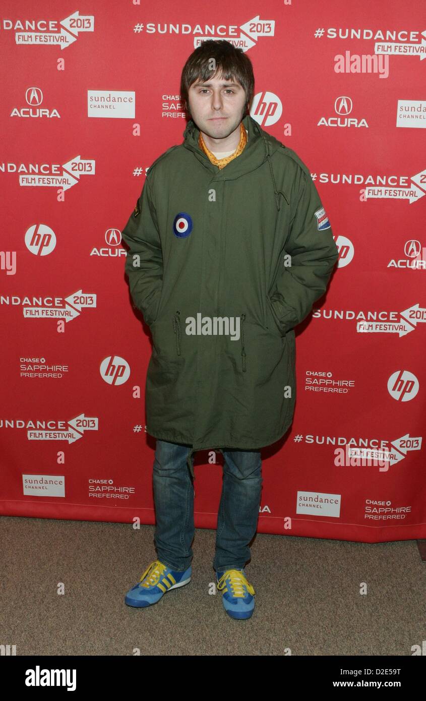 James Buckley Ankünfte notwendigen Tod von CHARLIE COUNTRYMAN Premiere 2013 Sundance Film Festival Eccles Theatre Park City UT Stockfoto