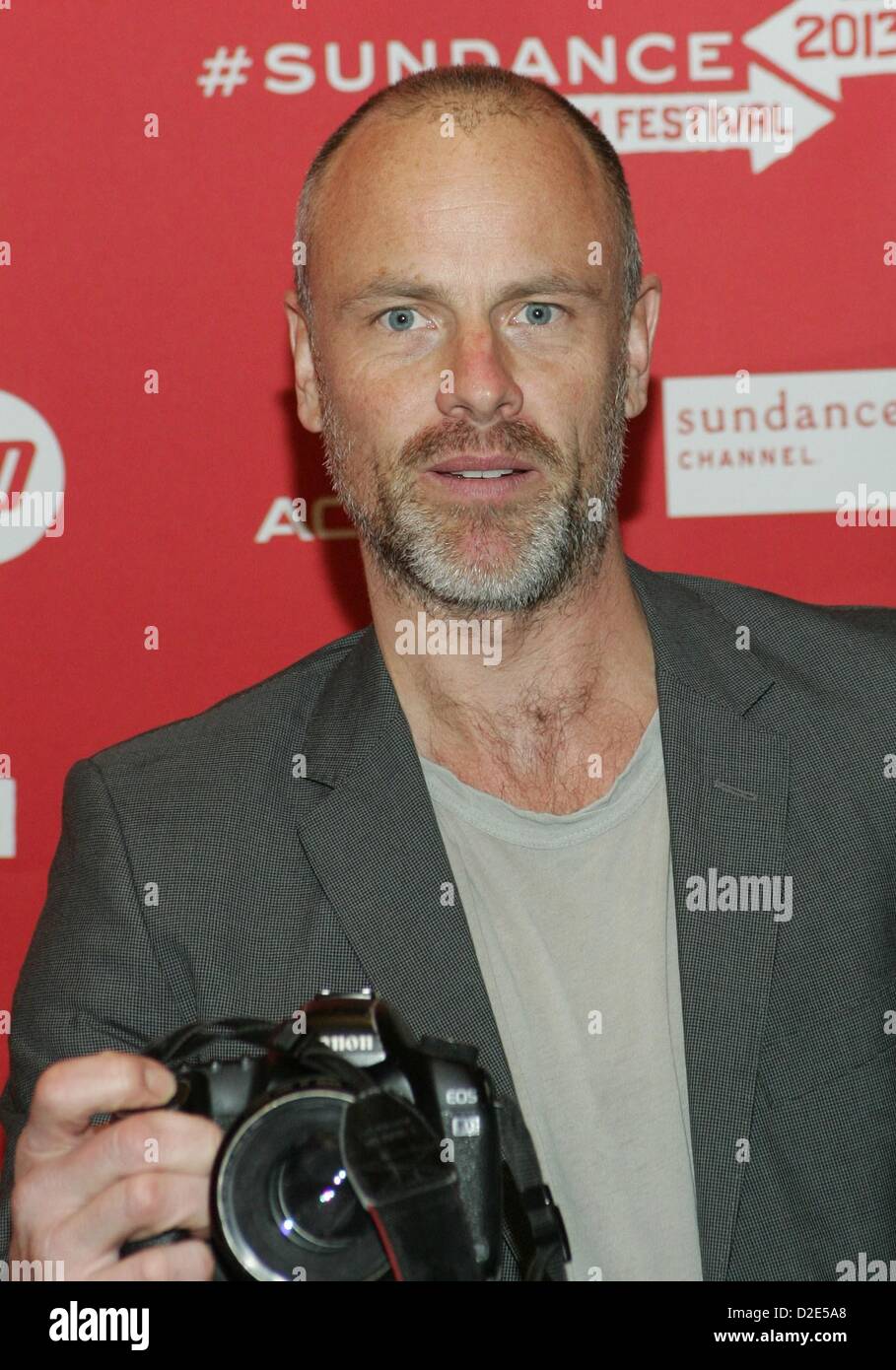 Fredrik Bond Ankünfte notwendigen Tod von CHARLIE COUNTRYMAN Premiere 2013 Sundance Film Festival Eccles Theatre Park City UT Stockfoto