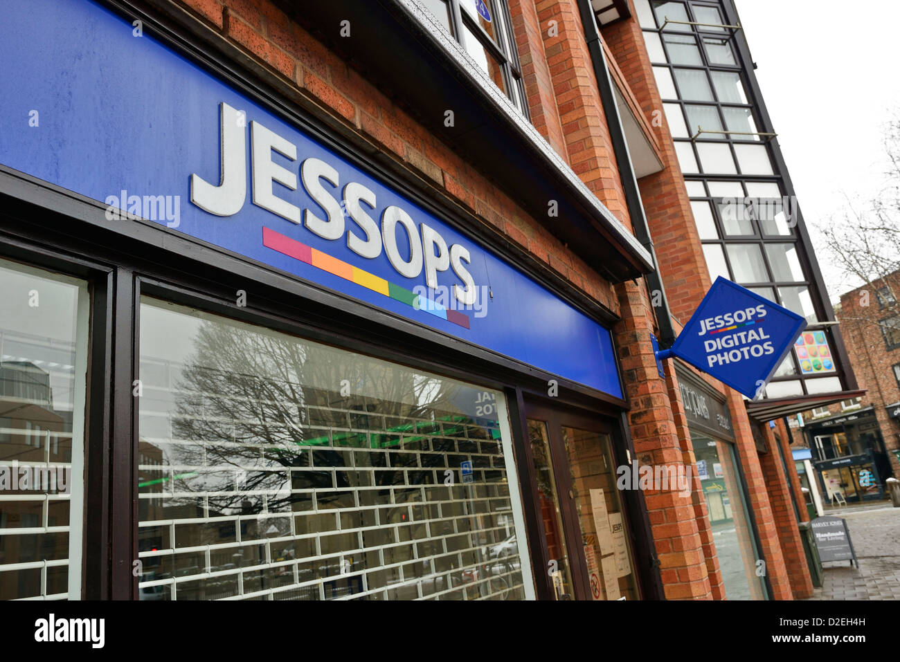 A Jessops Kamera-Shop geschlossen Stockfoto