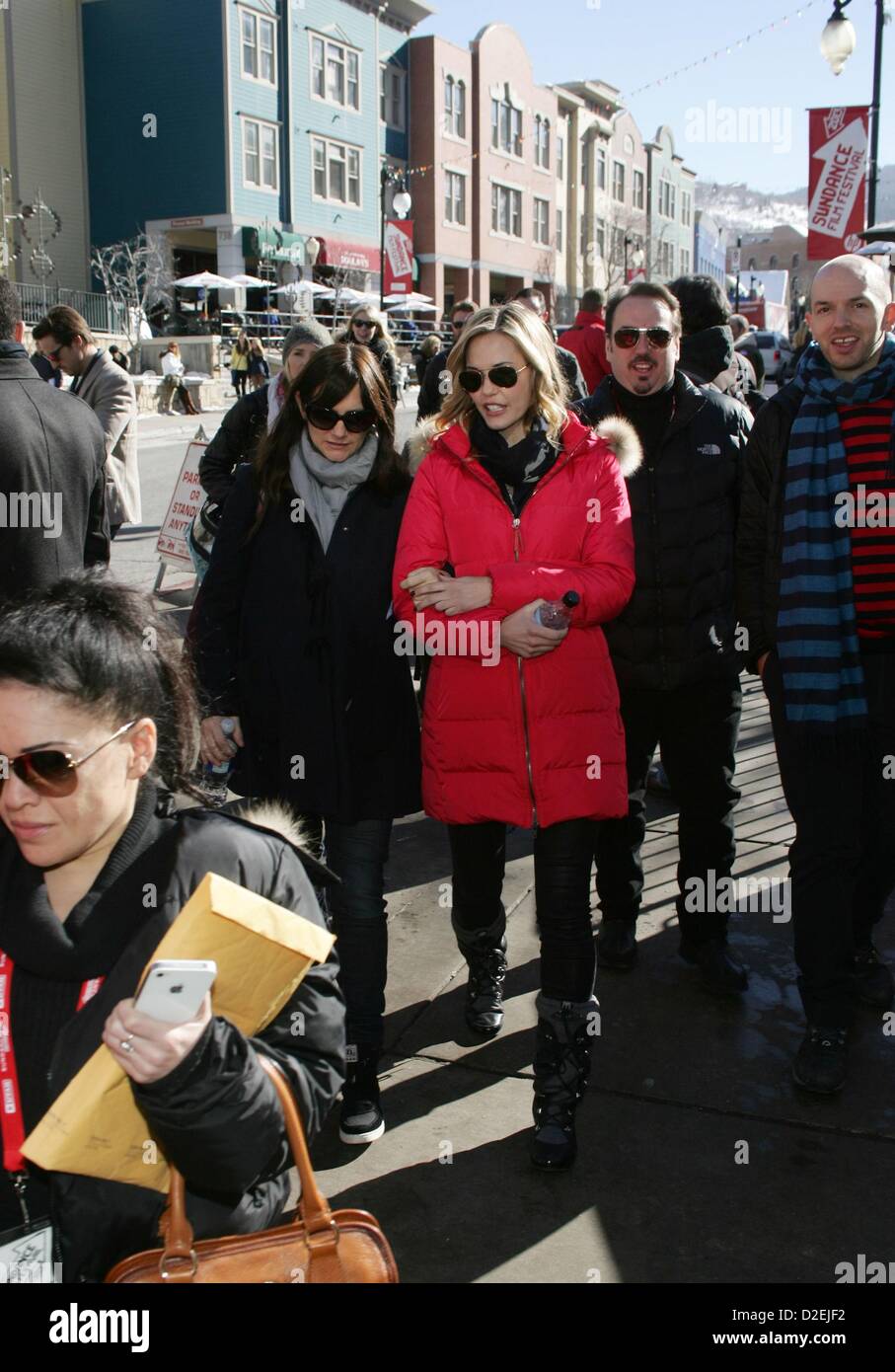 Leslie Bibb, über Promi-Schnappschüsse-Sundance Film Festival 2013 - Mo Park City UT 21. Januar 2013 Foto von: James Stockfoto