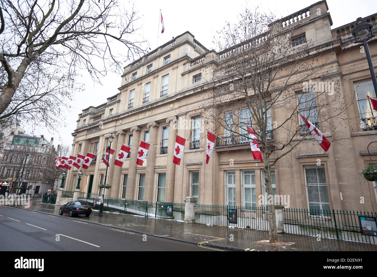 Canada House, Trafalgar Square, London, England, UK Stockfoto