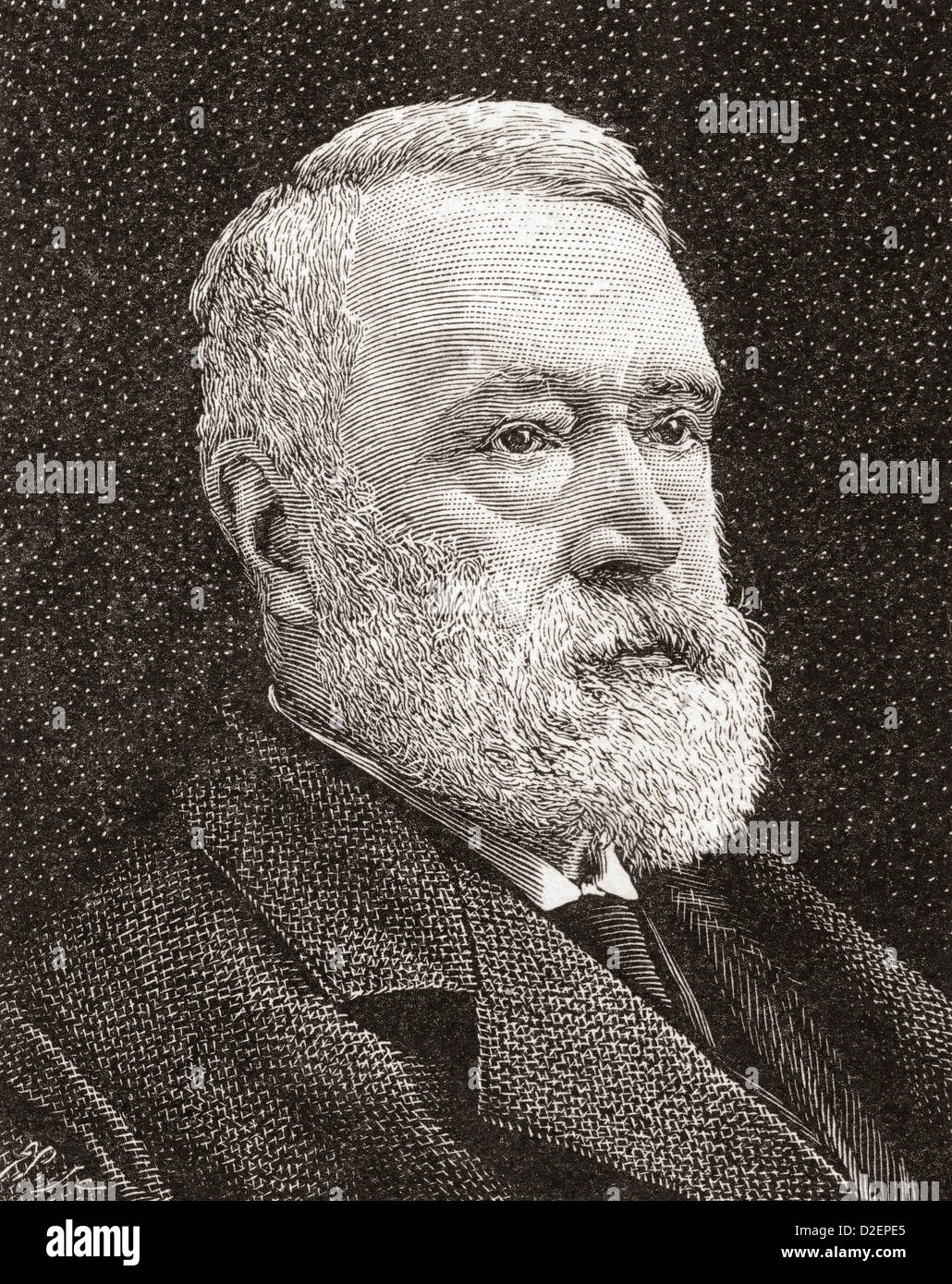David Mather Masson, 1822 – 1907. Schottische literarischer Kritiker und Historiker. Stockfoto