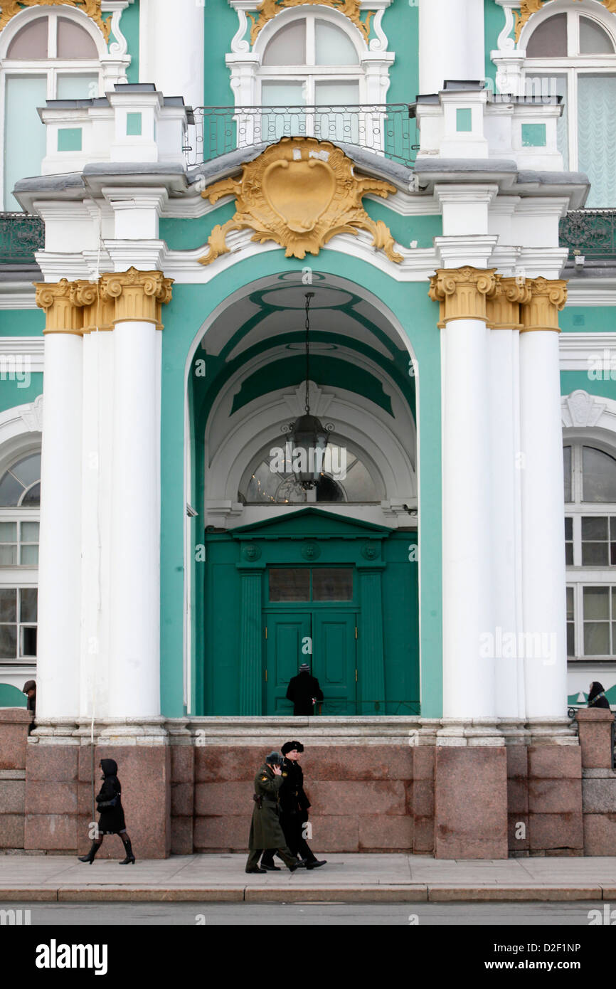 Eremitage-Museum. Sankt Petersburg. Russland. Stockfoto