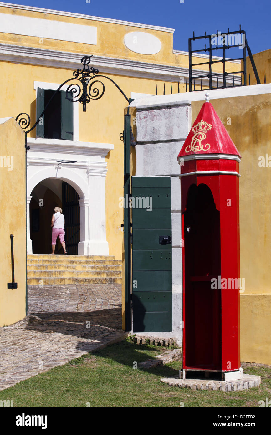 Fort Christiansvaern, Christiansted, St. Croix, U.S. Virgin Islands, Karibik Stockfoto