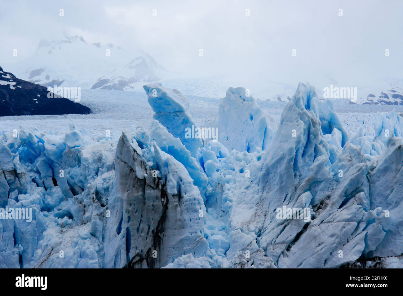 Perito Moreno Gletscher, Nationalpark Los Glaciares, Patagonien, Argentinien Stockfoto