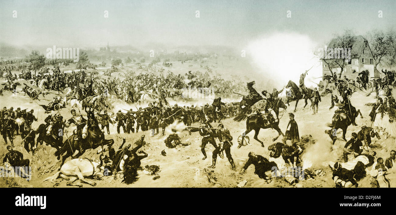 Schlacht von Wörth oder Bataille de FroeschwillerWoerth, Bataille de