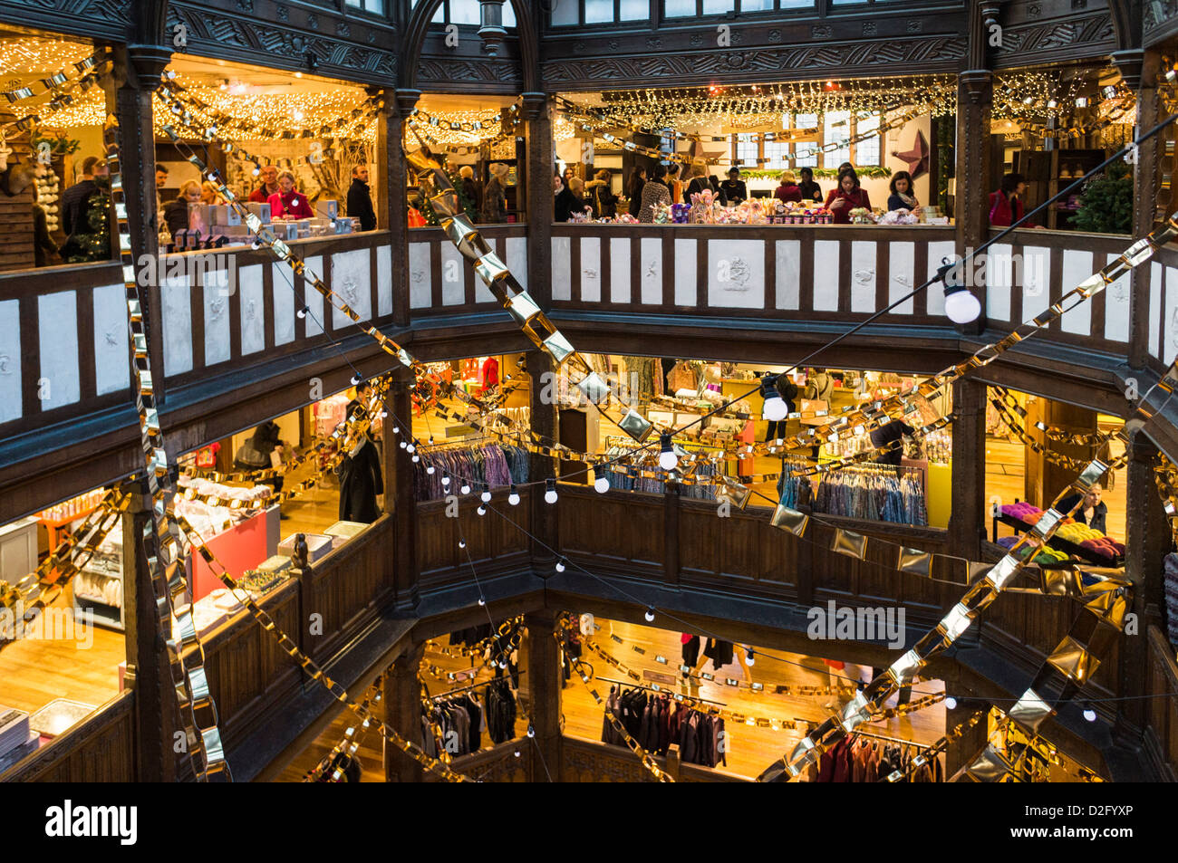 Kaufhaus Liberty, London, UK Stockfoto