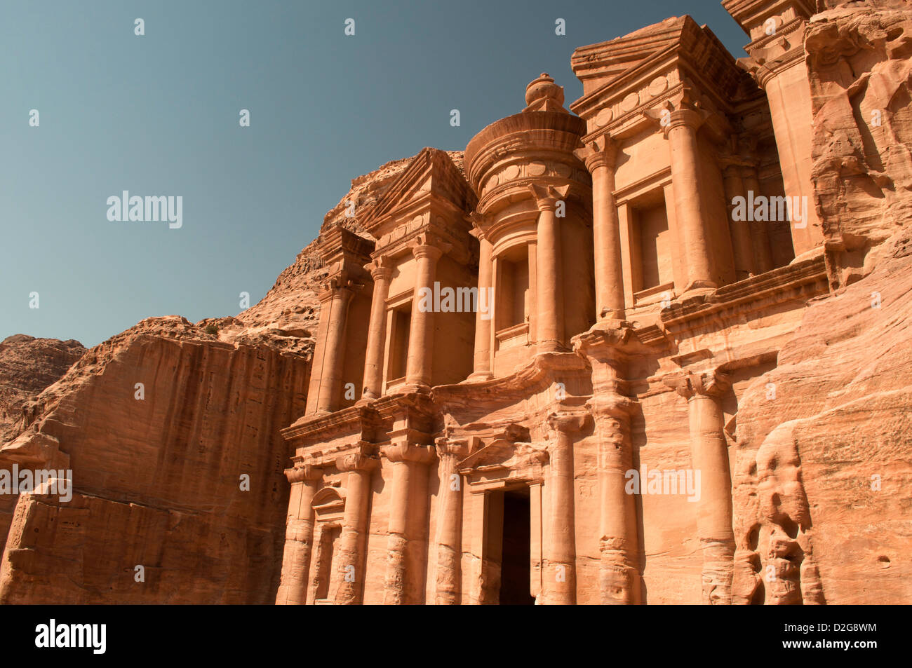 Das Kloster, Petra Stockfoto