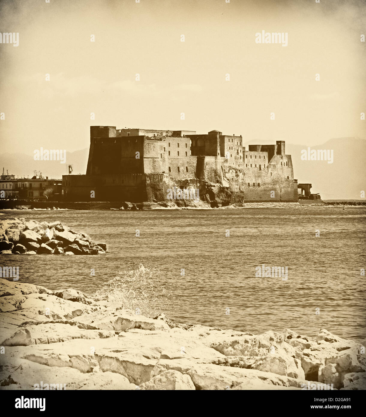 Castel OVO - Neapel - Italien Stockfoto