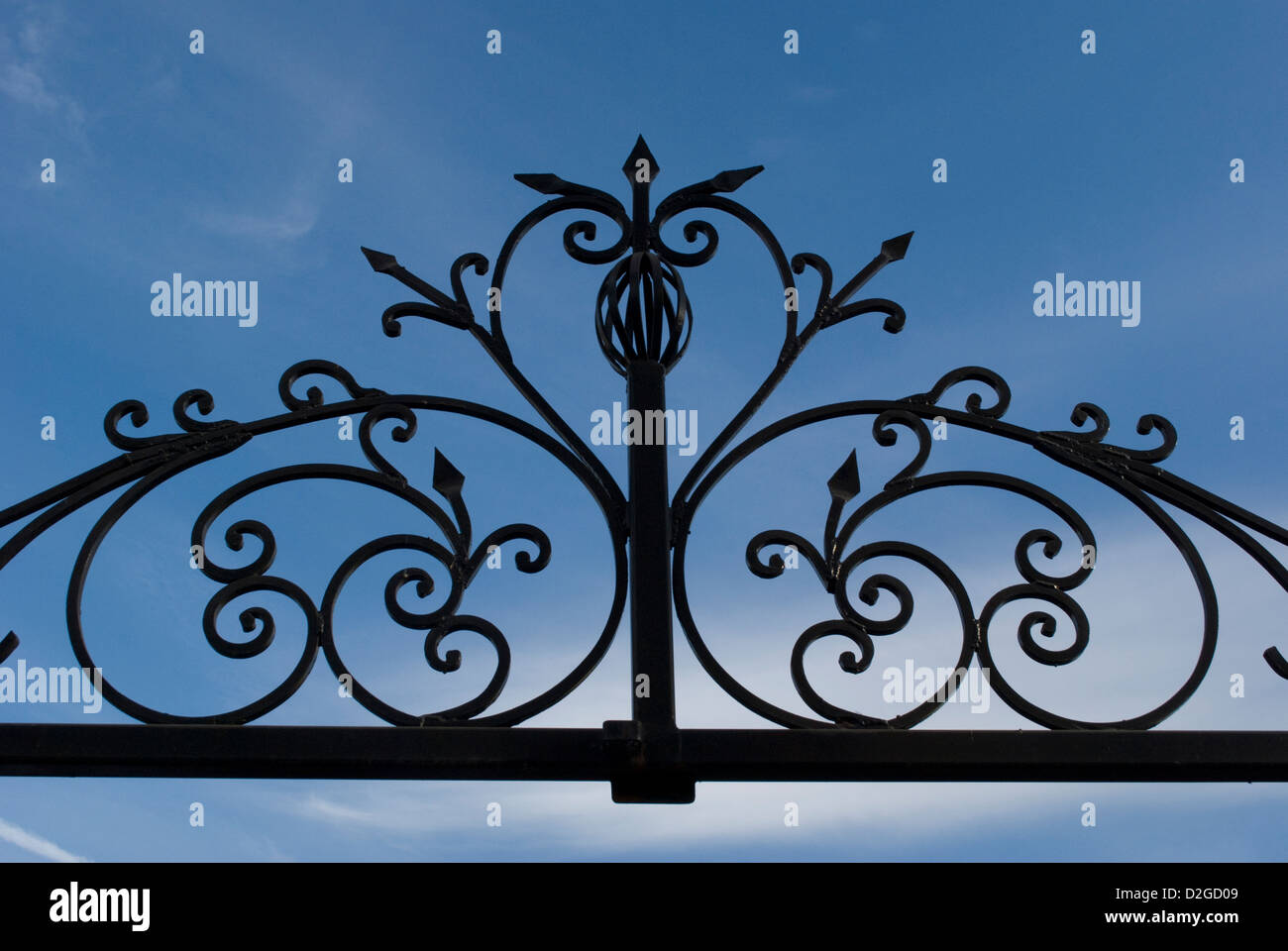 Eisen Arbeit am Dom in der Altstadt, Mazatlan, Mexiko. Stockfoto
