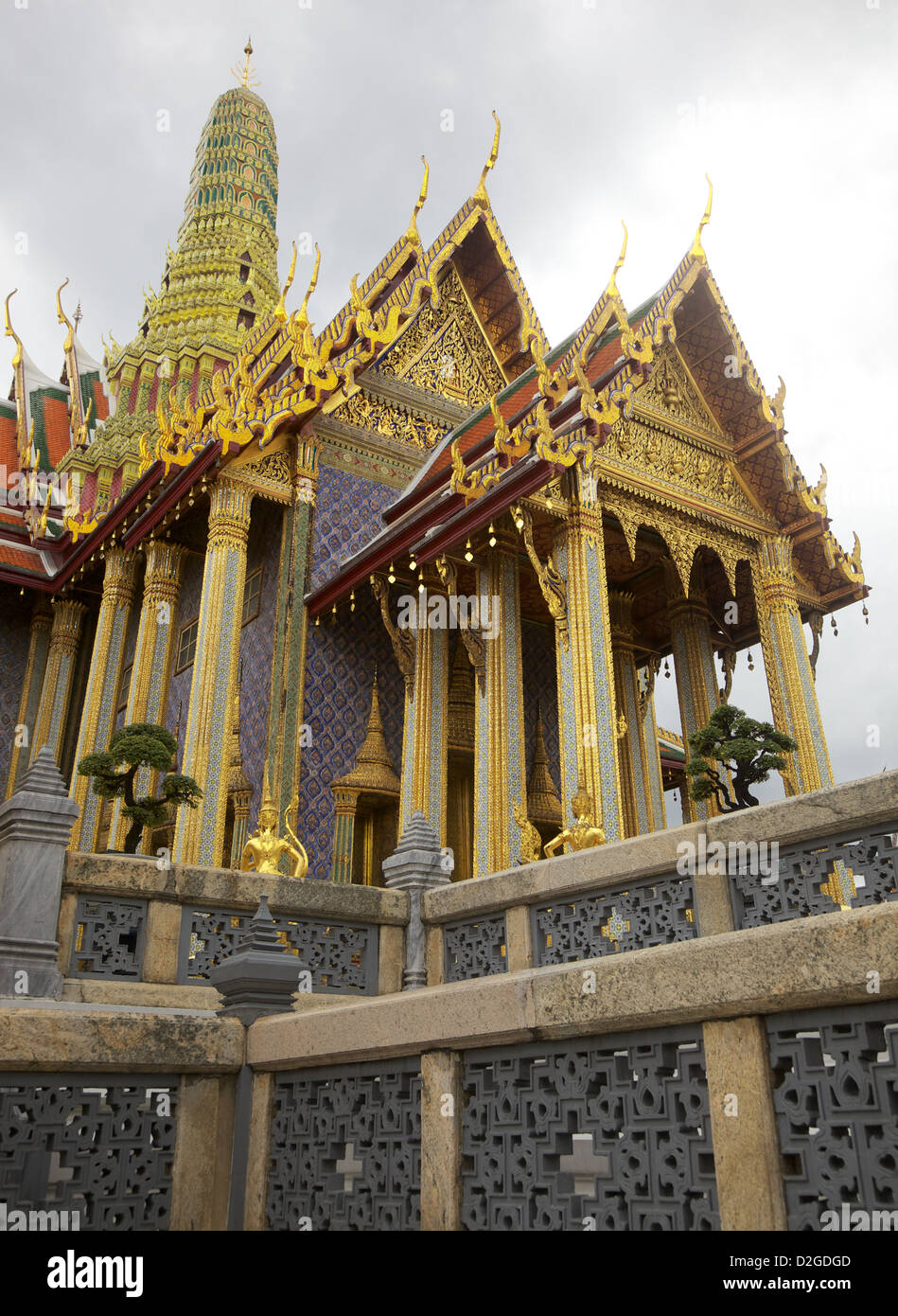 Ein schönes Gebäude im königlichen Palast, Bangkok, Thailand Stockfoto