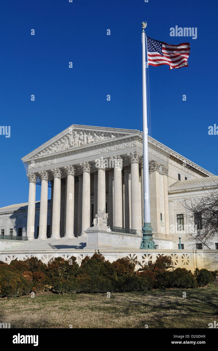 Supreme Court der Vereinigten Staaten Stockfoto