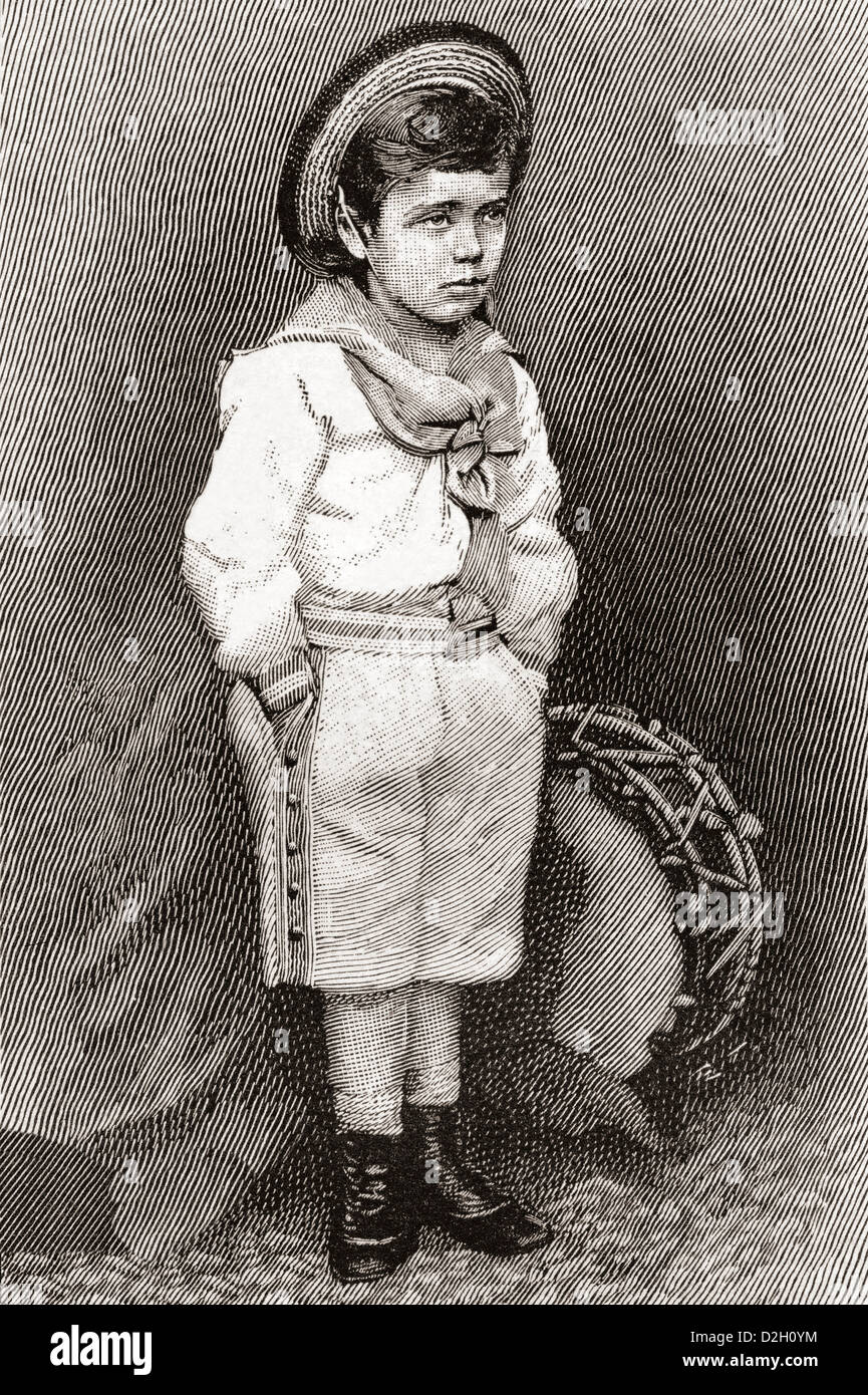 Nikolaus II., 1868 – 1918. Sehen Sie hier ab 3 Jahren. Letzter Kaiser von Russland, Großfürst von Finnland und titular König von Polen. Stockfoto