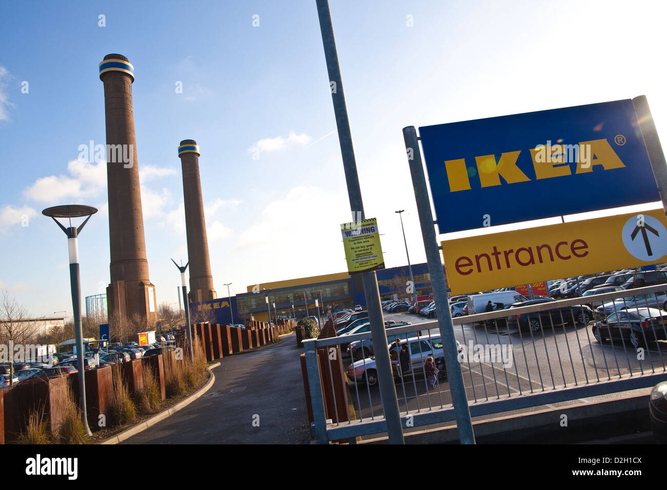 IKEA Möbelhaus in Croydon Surrey UK Stockfoto