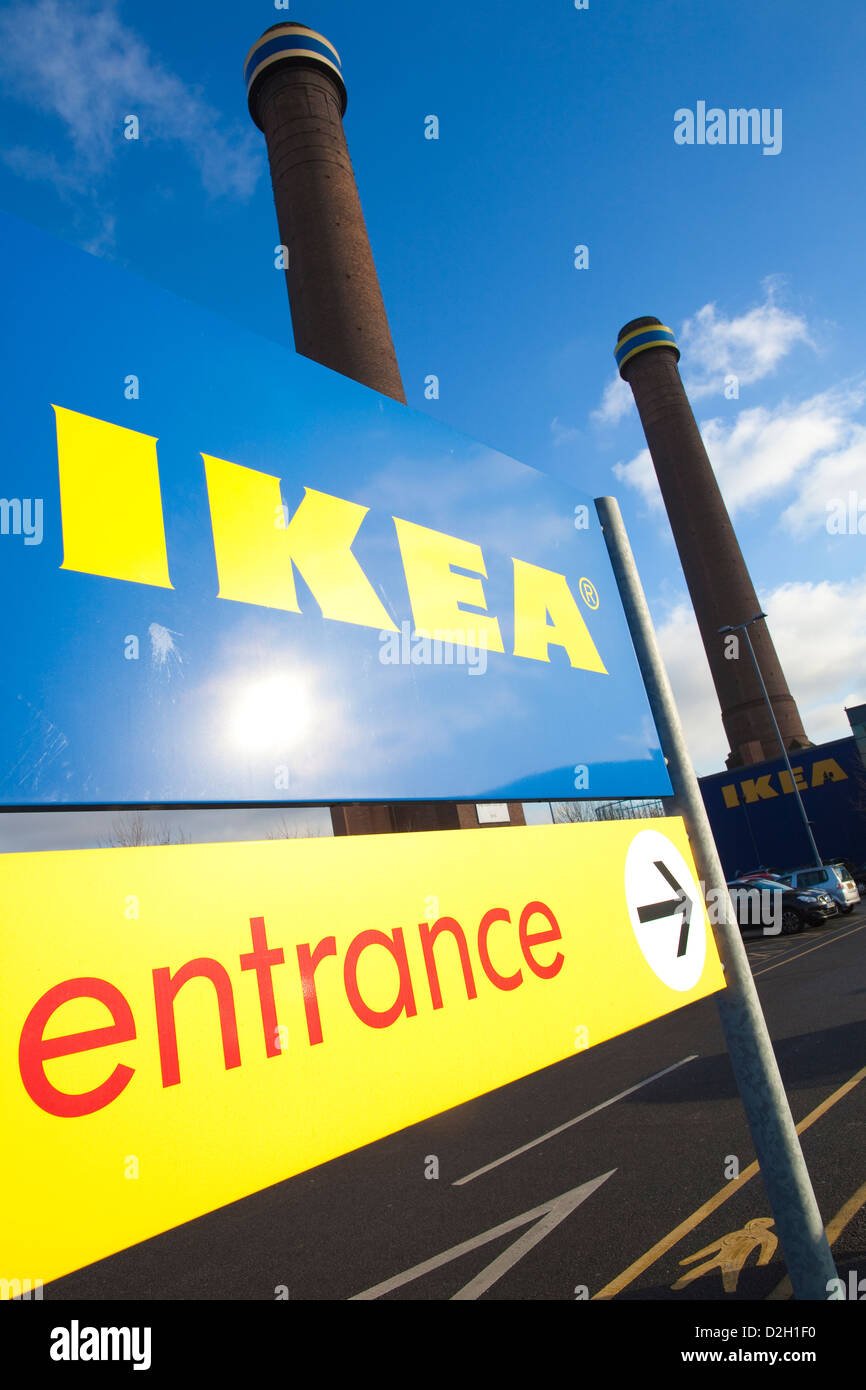 IKEA Möbelhaus in Croydon Surrey UK Stockfoto