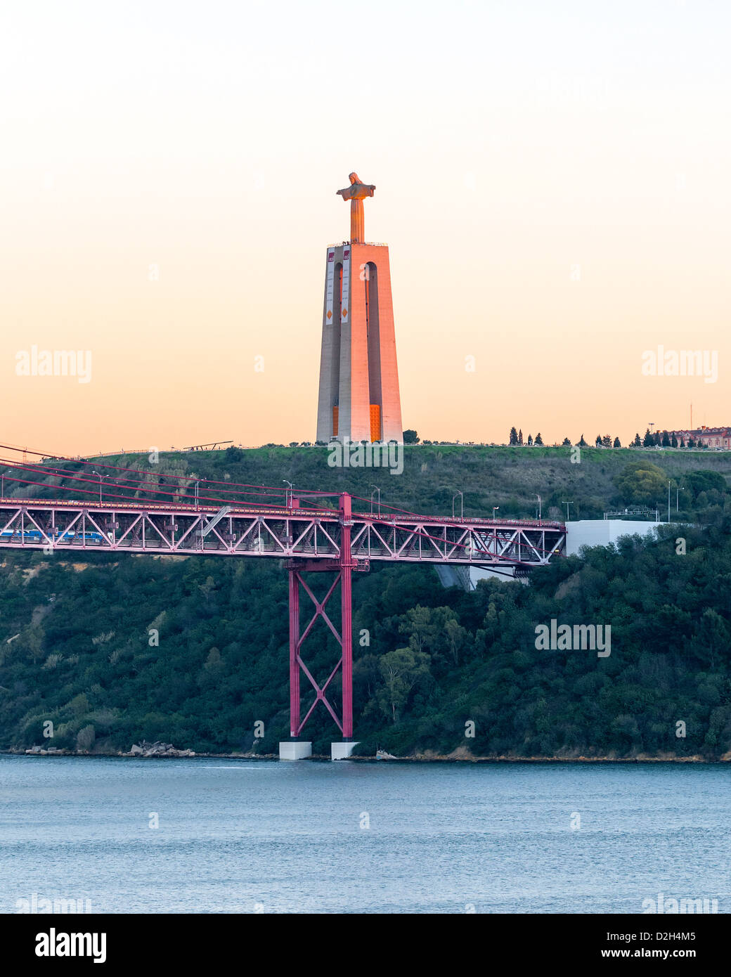Lissabon (Portugiesisch: Lisboa) die Hauptstadt von Portugal, Europa - mit Blick auf die Hauptstadt den Tejo Stockfoto