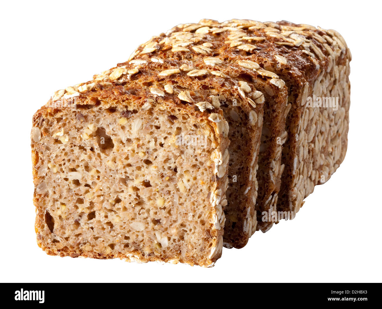 Berlin, Deutschland, eine in Scheiben geschnittene   whole Weizenbrot Stockfoto