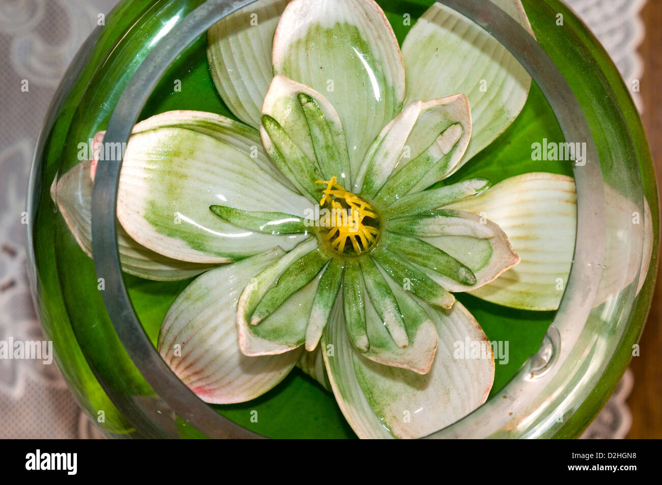 Lotus, Hell-Ville, nosy-werden, Madagaskar Stockfoto