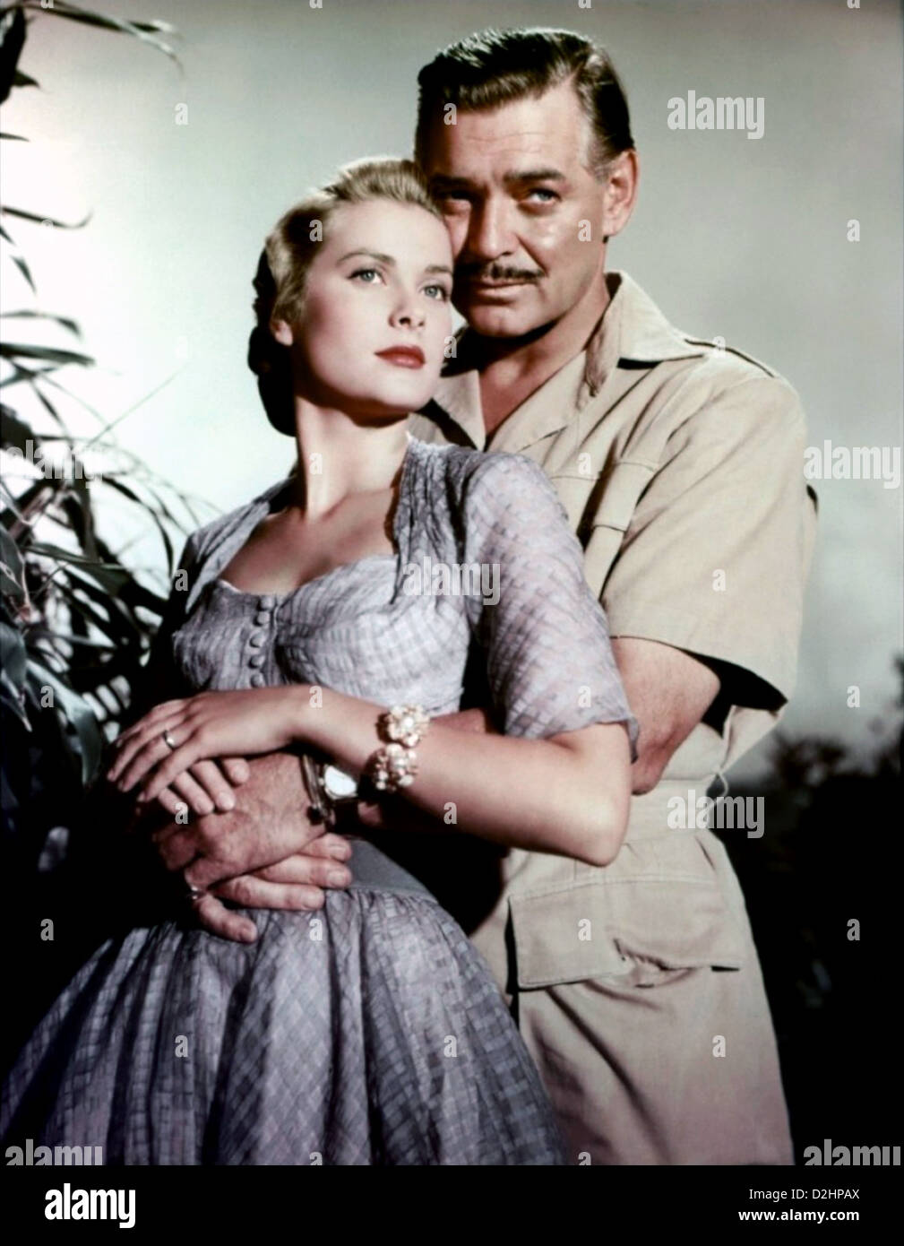 MOGAMBO 1953 Lowes Film mit Clark Gable und Grace Kelly Stockfoto