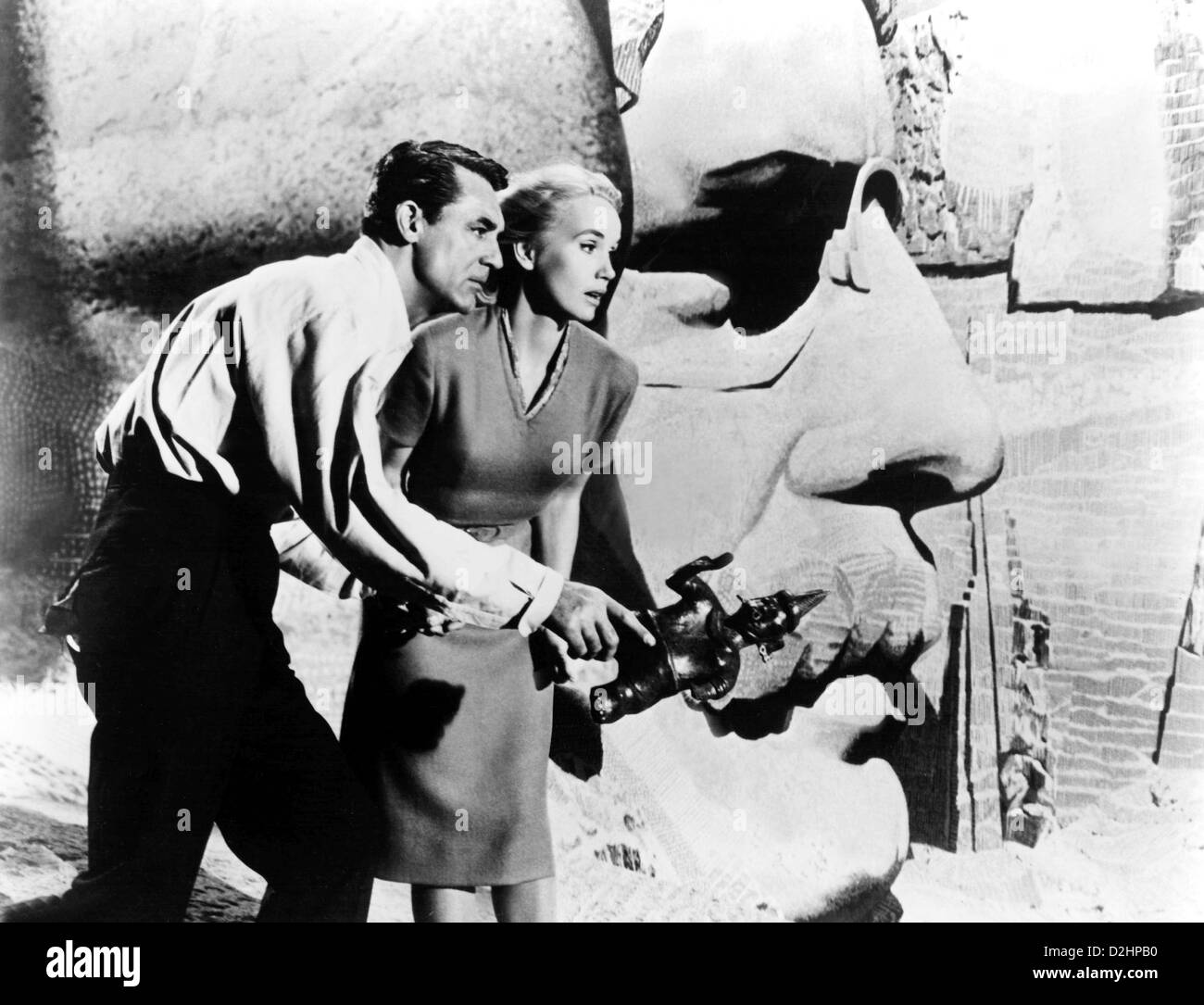 Norden durch NORTHWEST 1959 MGM Film mit Cary Grant und Eve Marie Saint Stockfoto