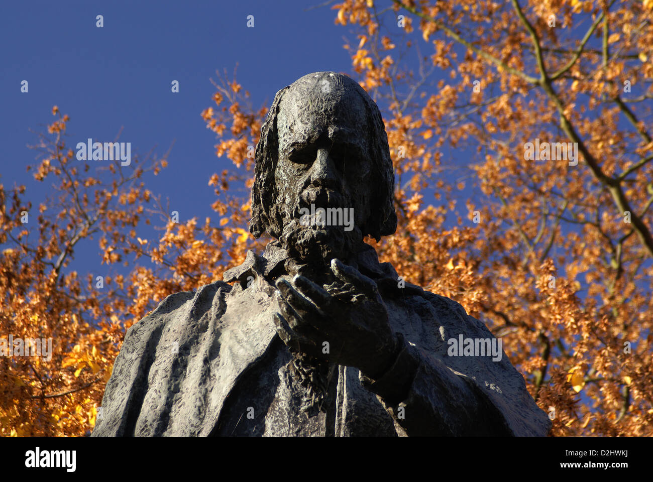 Lord Tennyson Statue, DichterLaureatus, Lincoln Kathedrale Gelände
