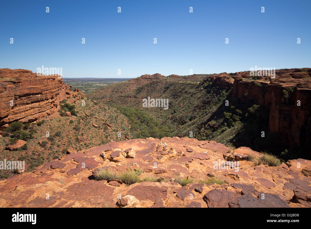 Kings Canyon, Australien Stockfoto