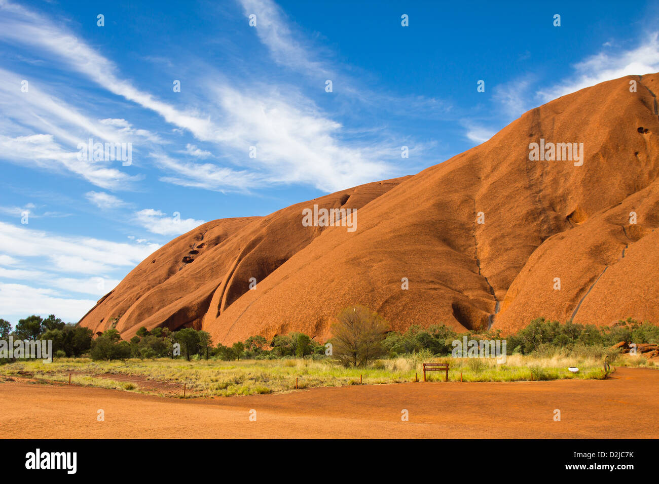 Uluru Stockfoto