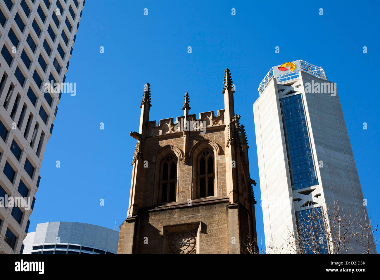 Anglikanische Kirche St. Philip erbaut 1856, 3 York Street, Sydney Australien Stockfoto