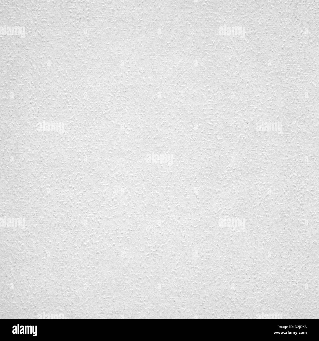 Weiß verputzte Wand Stockfoto