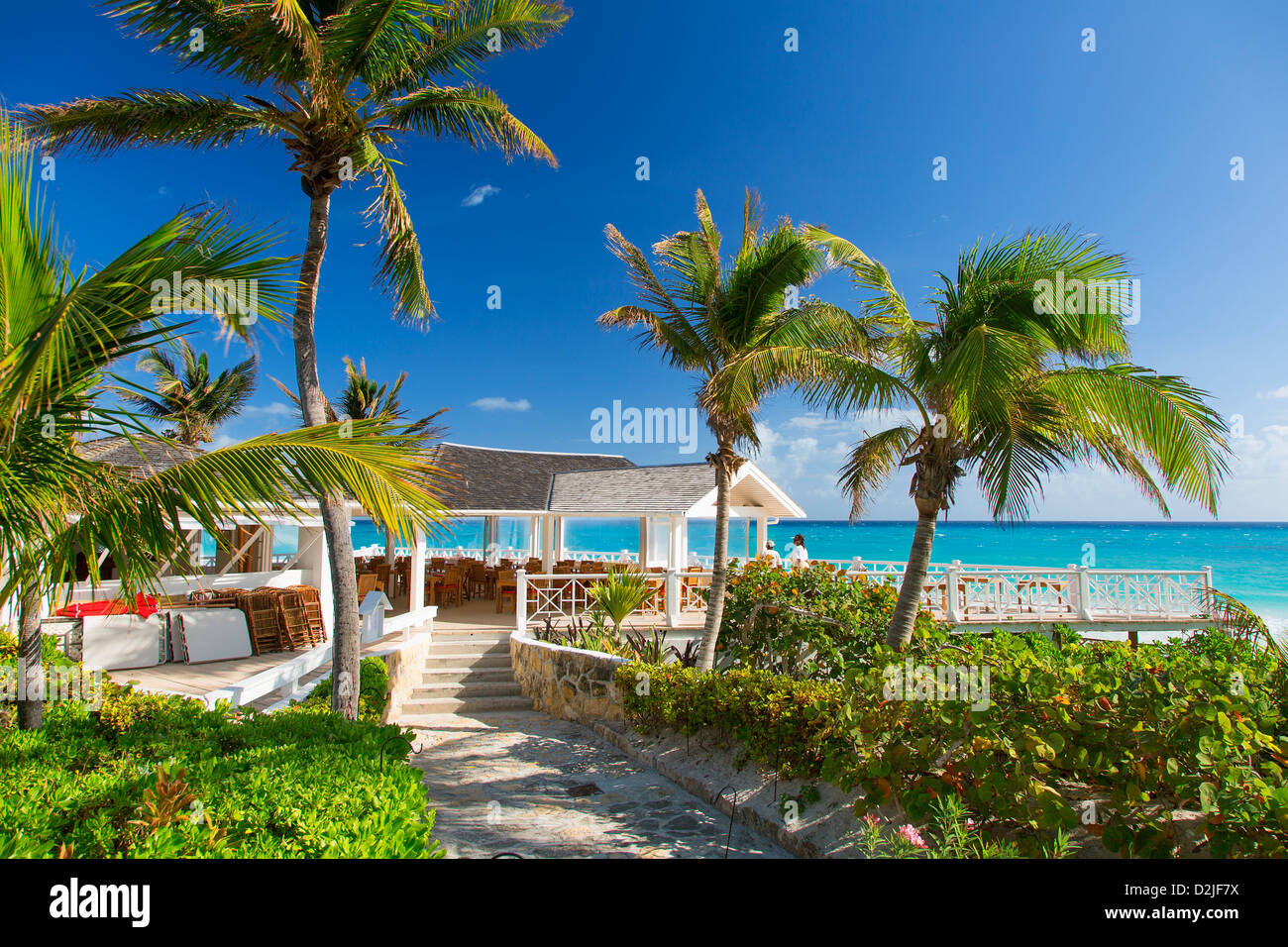 Karibik-Bahamas-Hafen-Insel Stockfoto