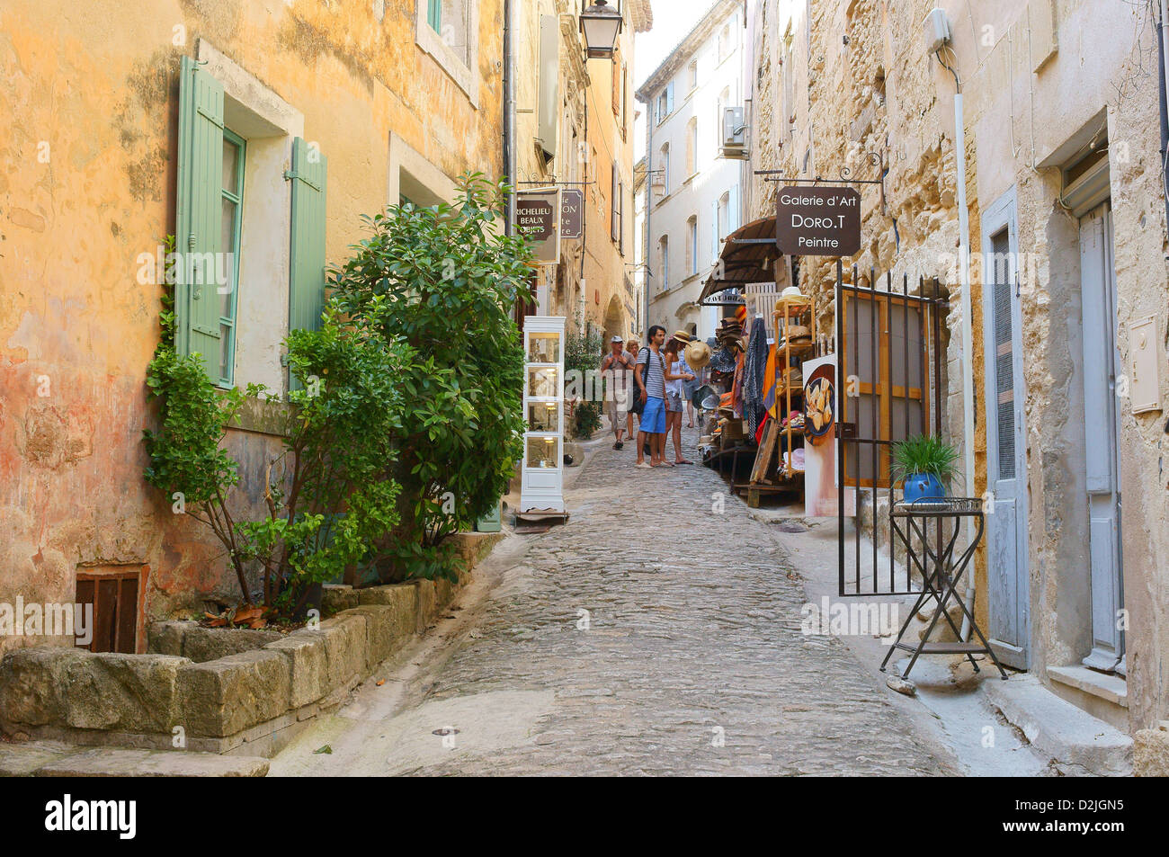 Dorf Gordes Vaucluse Provence Frankreich Stockfoto