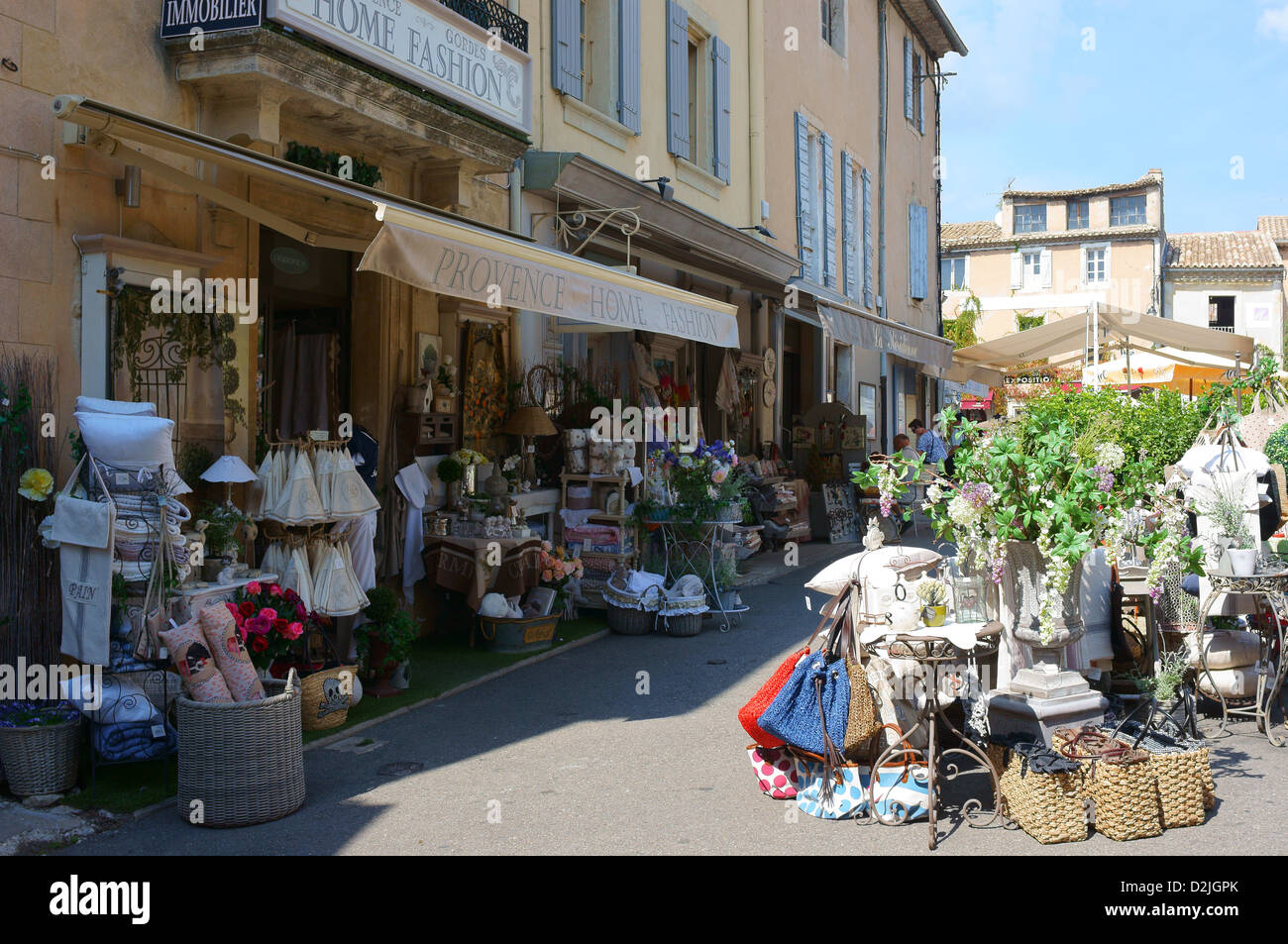 Dorf Gordes Vaucluse Provence Frankreich Stockfoto
