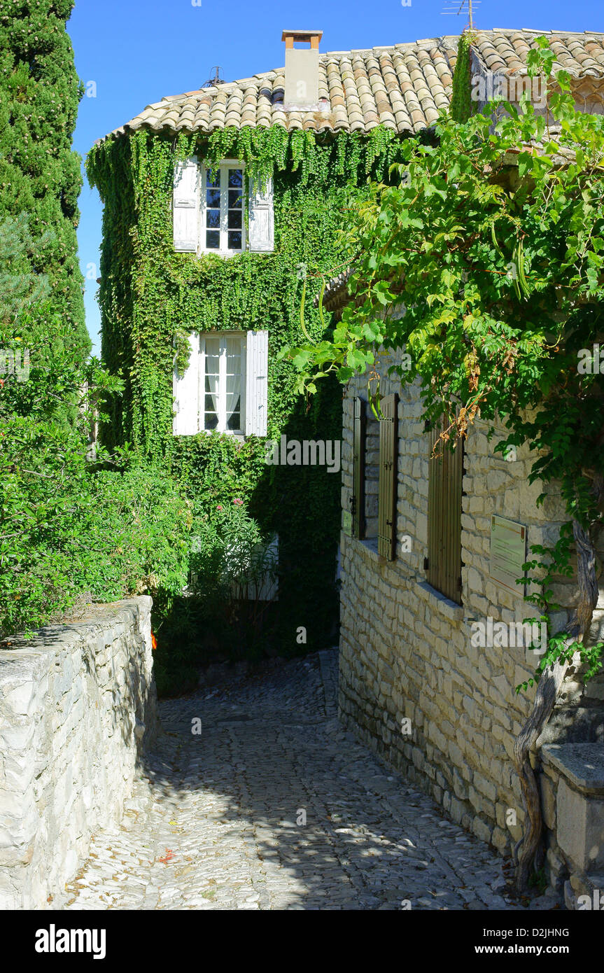 Dorf Seguret Provence Frankreich Stockfoto