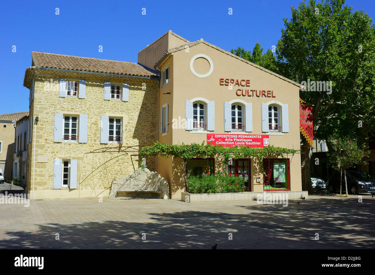Sainte Cecile Les Vignes Vaucluse Provence sonnigen Nachmittag Stockfoto