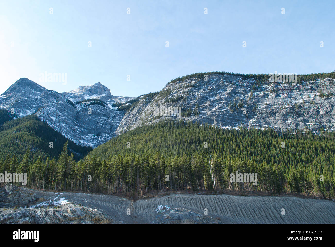 Lac des Arcs, Banff National Park, AB, Kanada Stockfoto