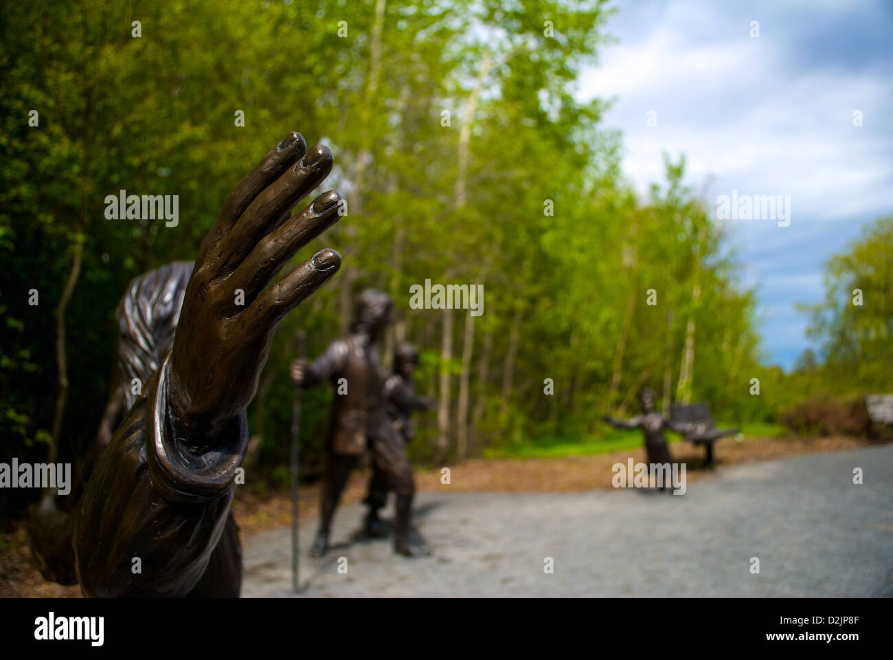 Grand-Pré-UNESCO-Weltkulturerbe in Nova Scotia, Kanada Stockfoto