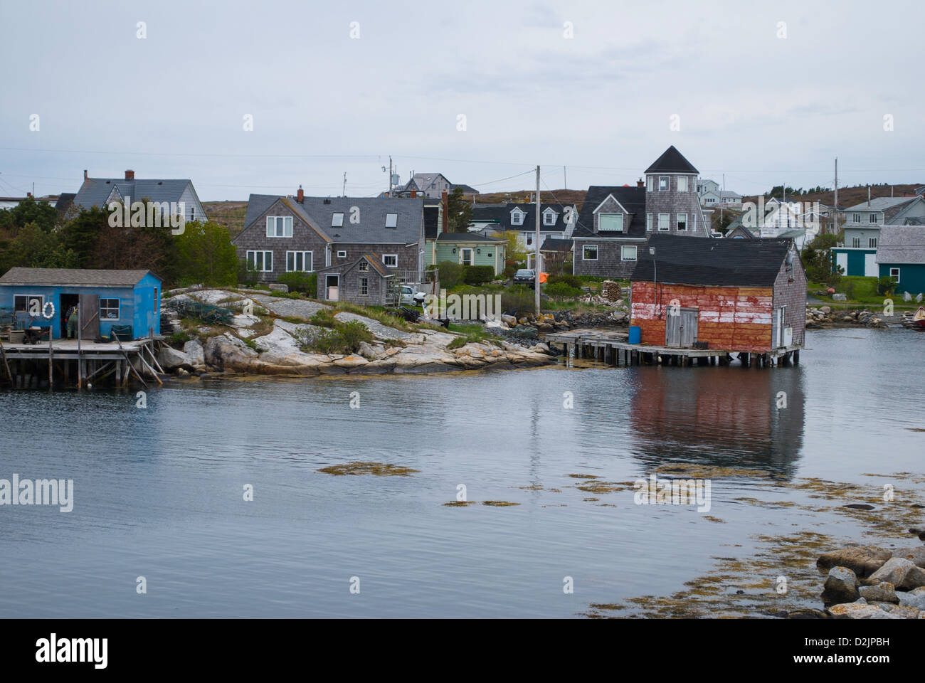 Aussicht, NS, Canada - Fisherhouse Stockfoto