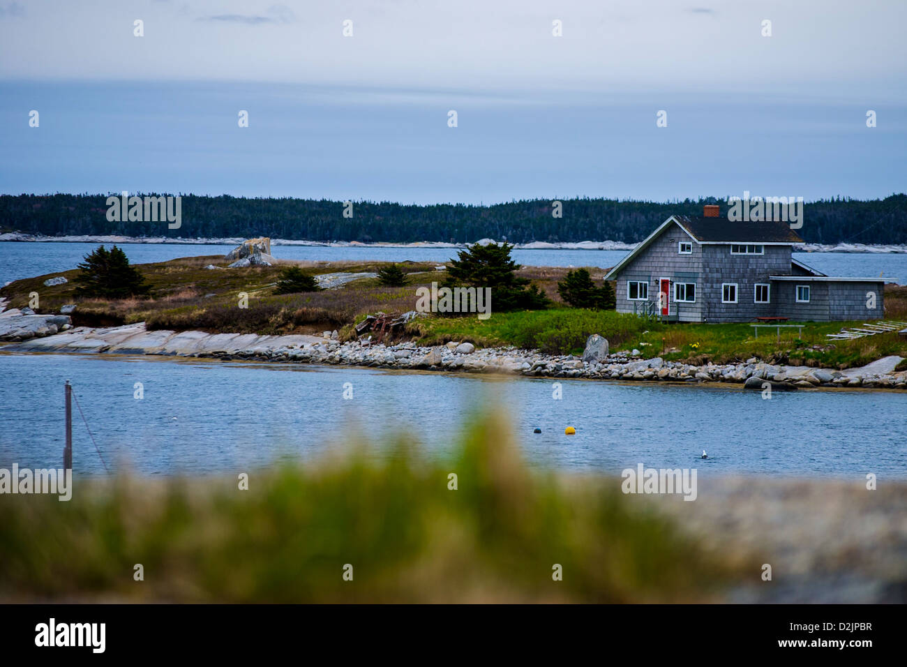 Aussicht, NS, Canada - Fisherhouse Stockfoto