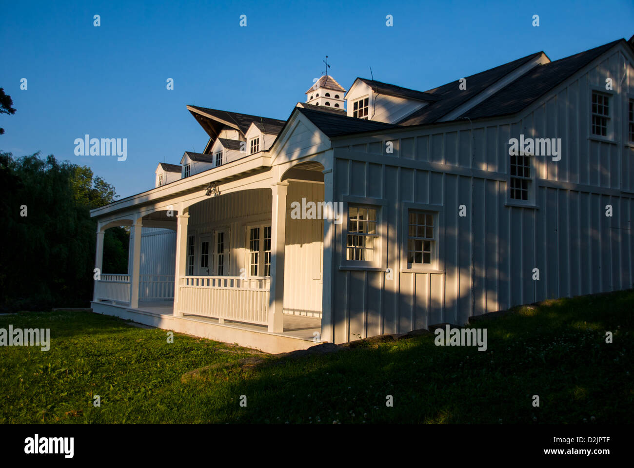 Altes Bauernhaus in Halton Region, Oakville, ON, Kanada Stockfoto