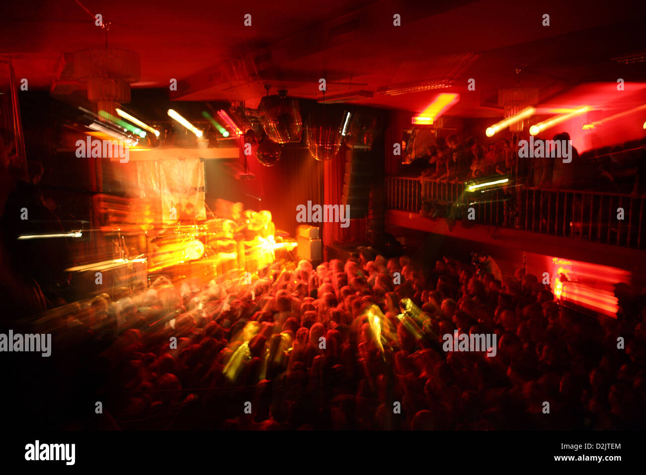 Berlin, Deutschland, Teilnahme an einem Konzert im Festsaal Kreuzberg Stockfoto