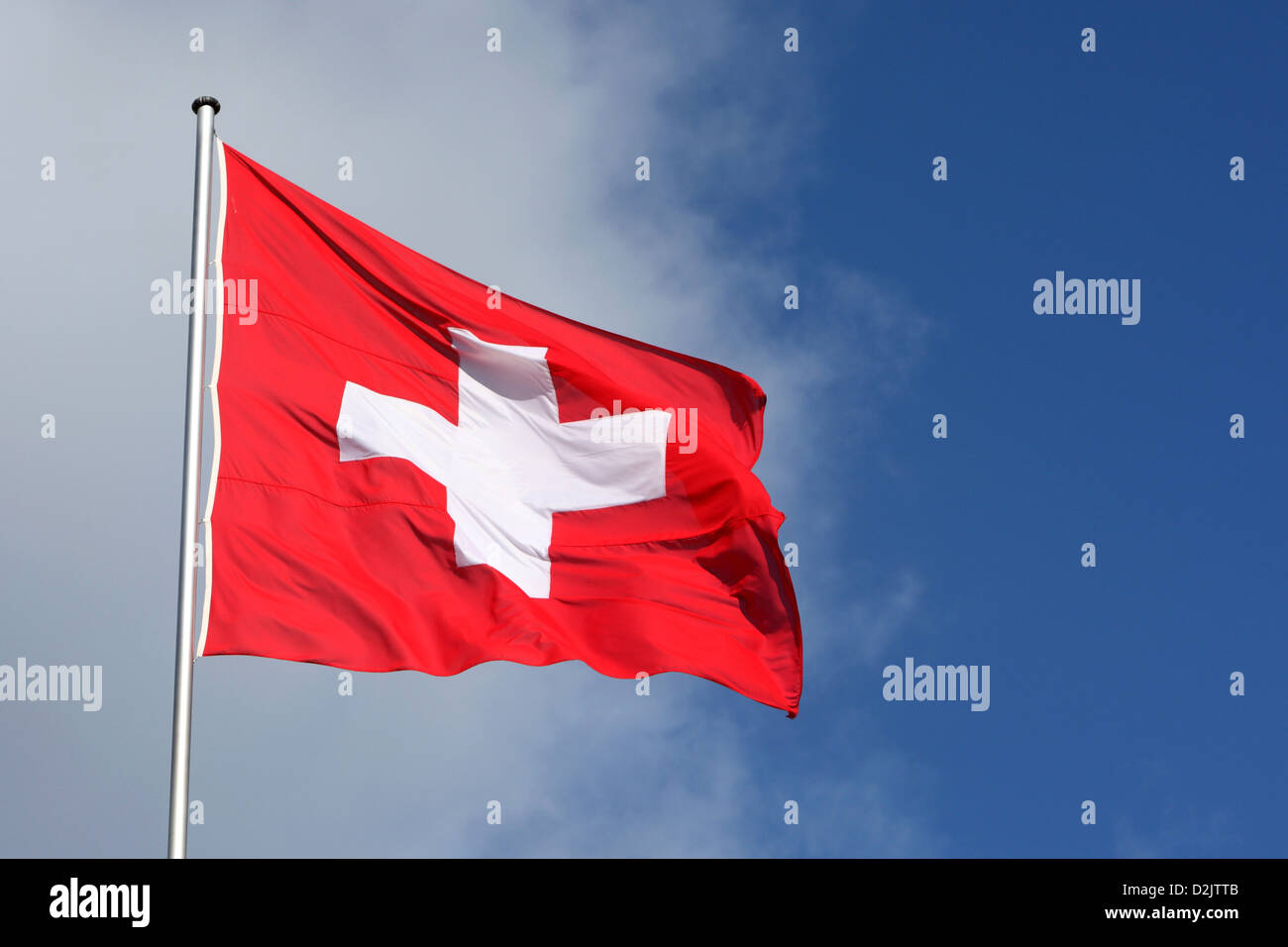 German Swiss Flag Stockfotos und -bilder Kaufen - Alamy