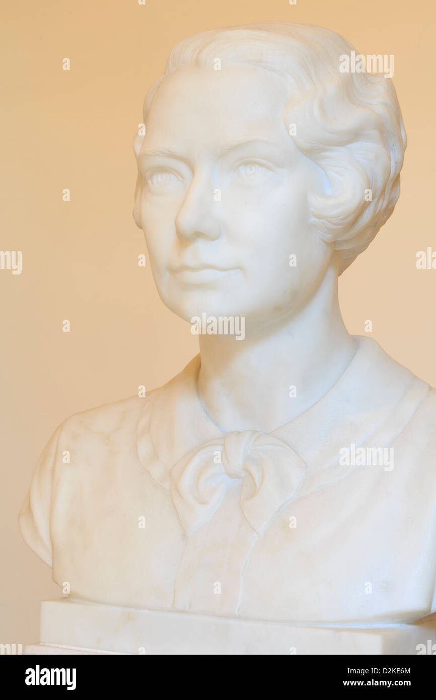 Margaret Mitchell-Büste in der Georgia State Capitol Stockfoto