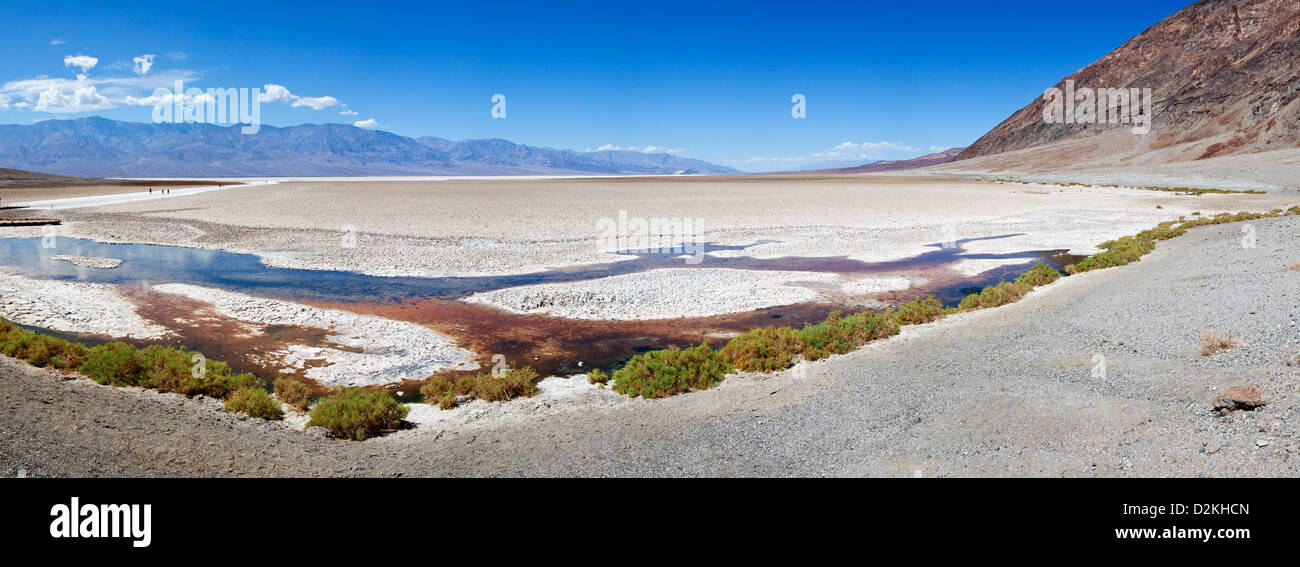 Badwater Basin, Death Valley NP, USA Stockfoto