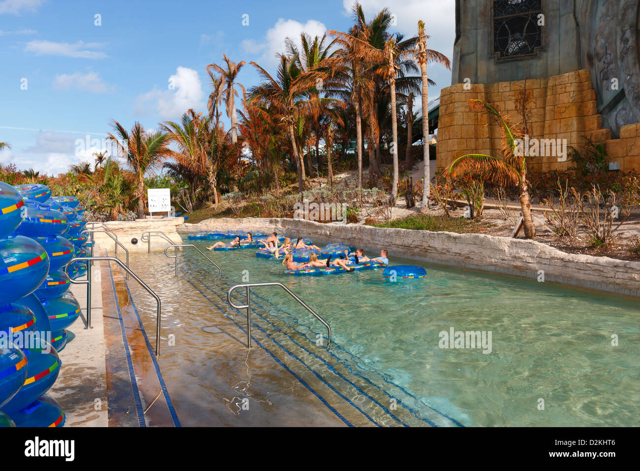 Nassau Atlantis - Hotelresort Stockfoto